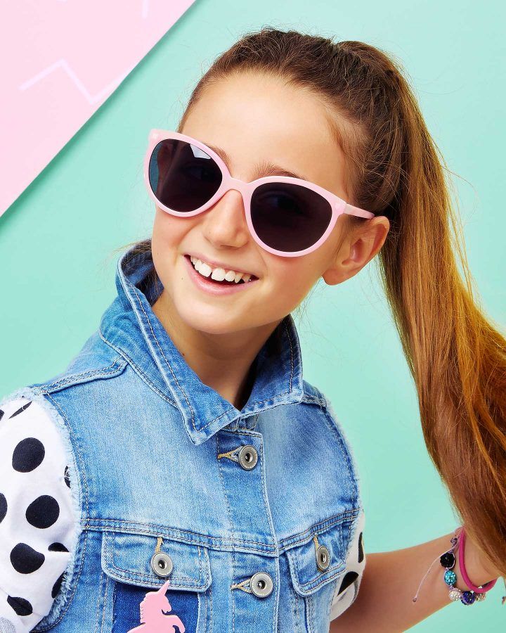 Solbriller - KiETLA BuZZ - Lys Rosa 6-9 år