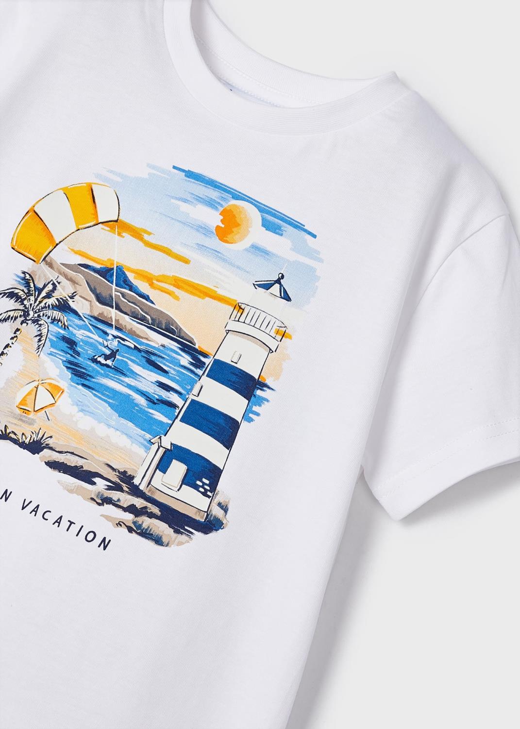 T-skjorte On Vacation - Mayoral