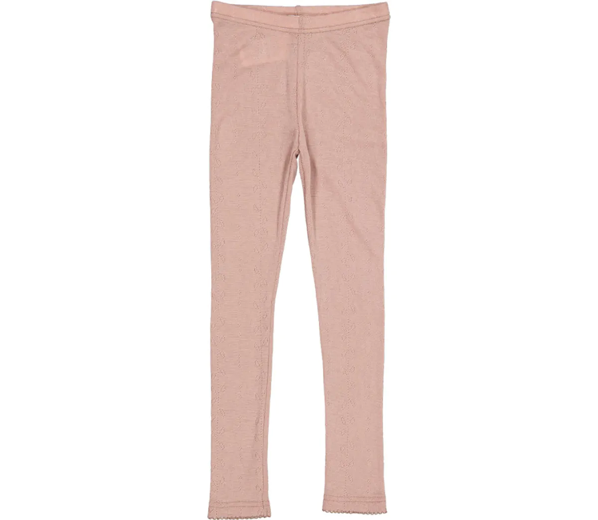 Ullbukse Leg Pointelle -MarMar Copenhagen - Rosa