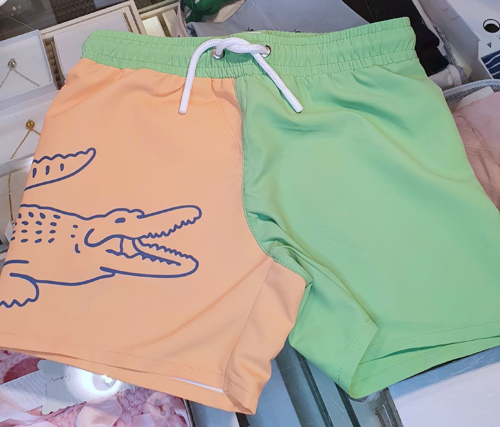 Badeshorts - LACOSTE - Orange