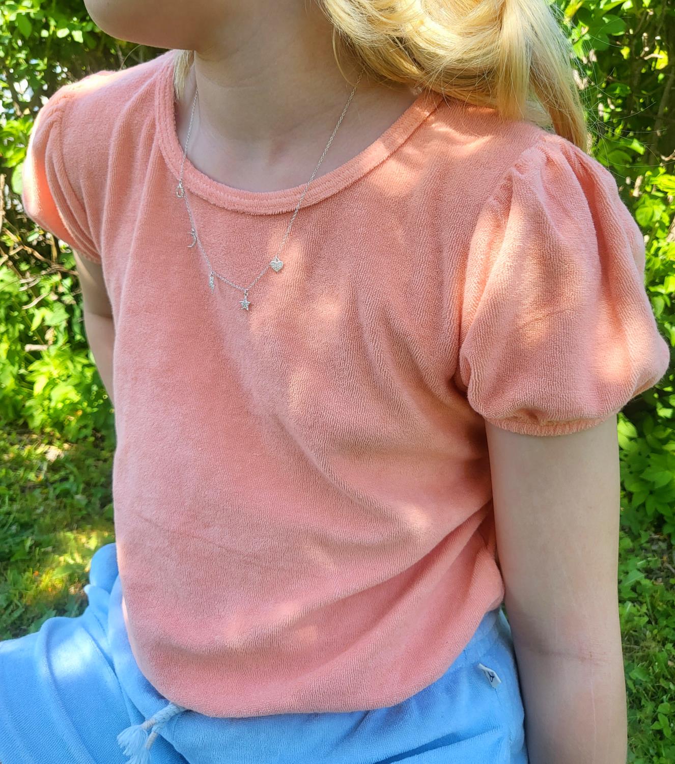 T-skjorte Frotte Peach - My Little Cozmo