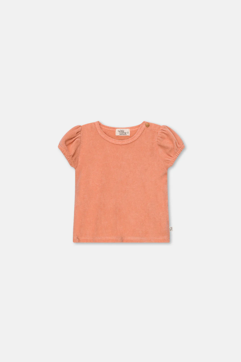 T-skjorte Frotte Peach - My Little Cozmo