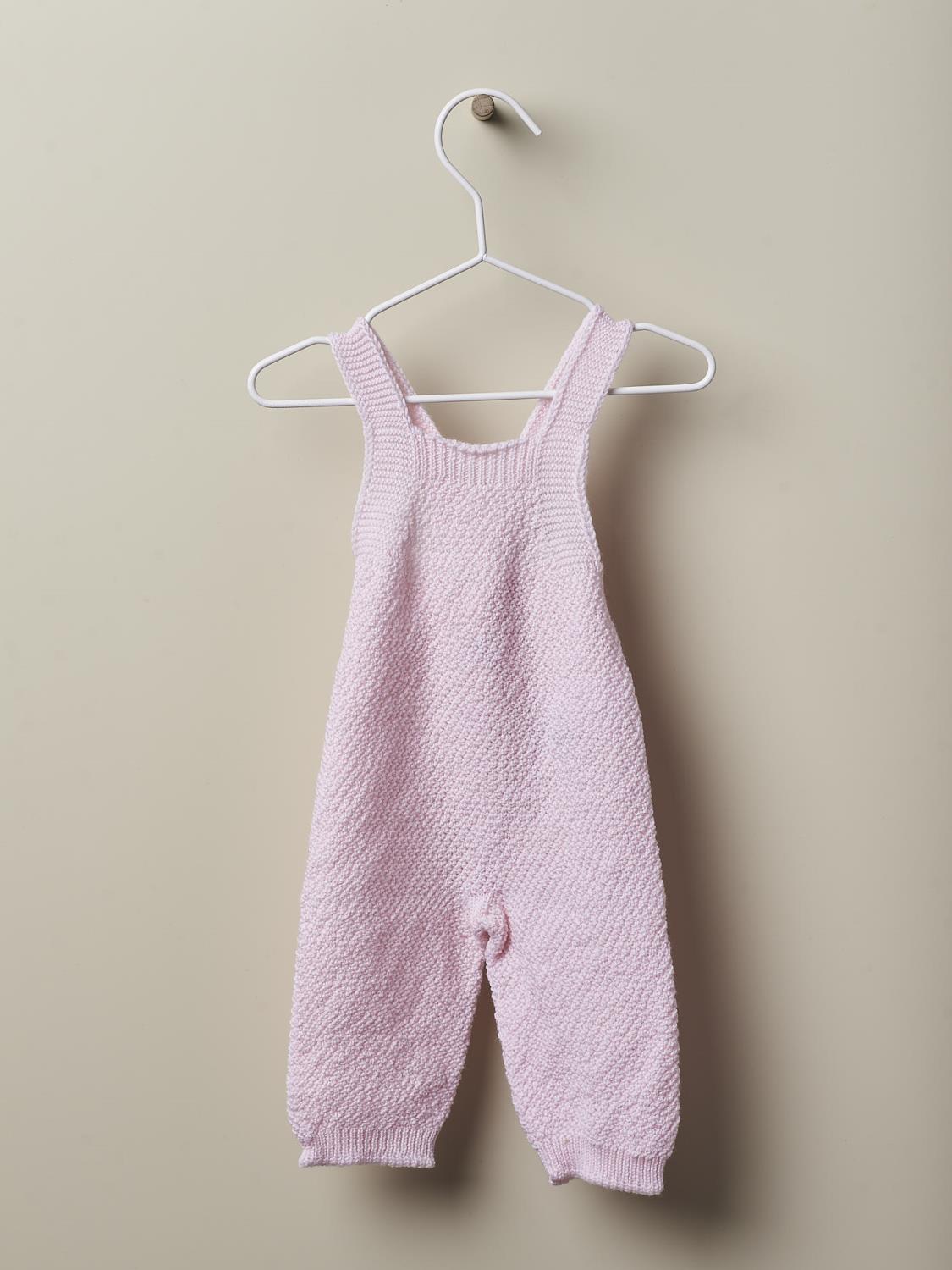 Ullbukse med seler Rosa - Wedoble