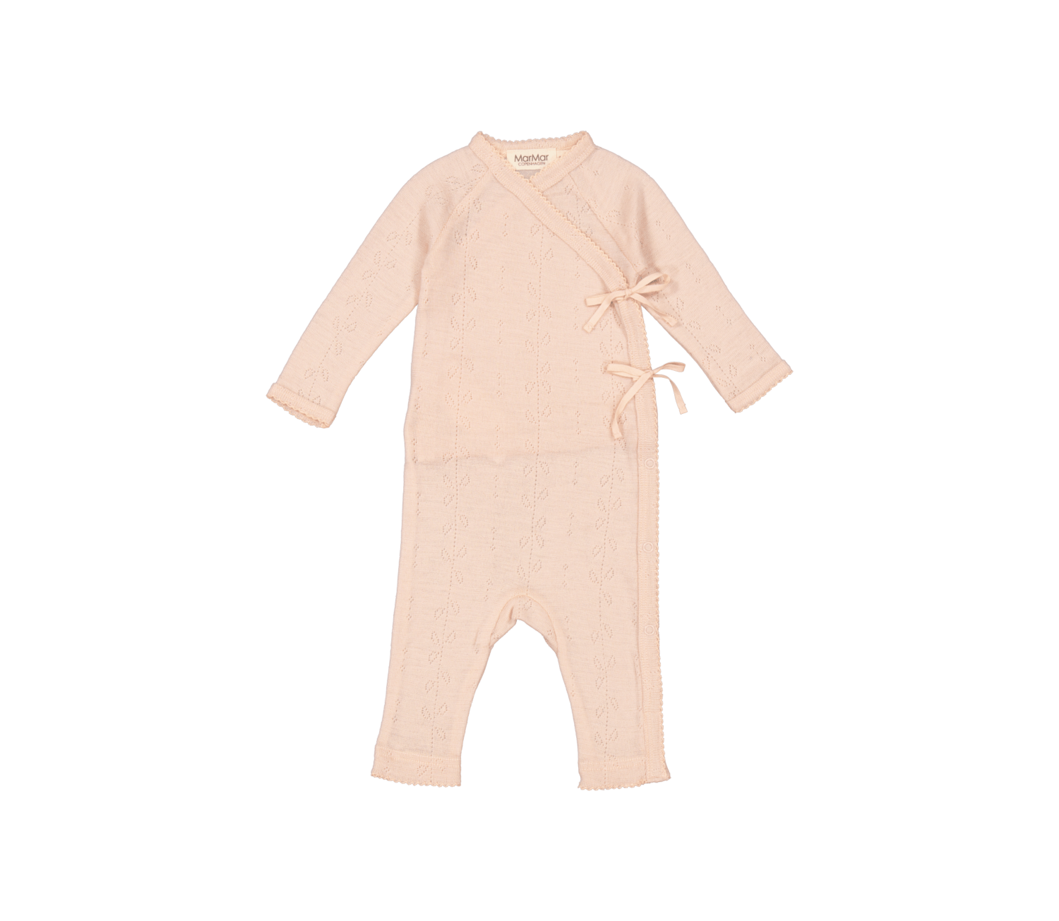 Ulldress Rula Pointelle Sheer Rose - MarMar Copenh