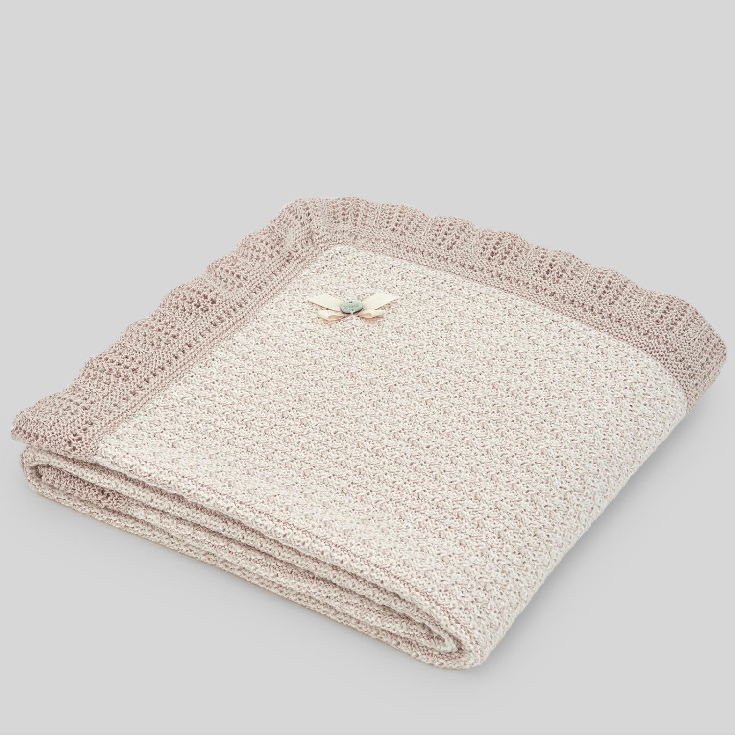 Babypledd Cashmere Opera Lin/Cream - PAZ Rodriguez