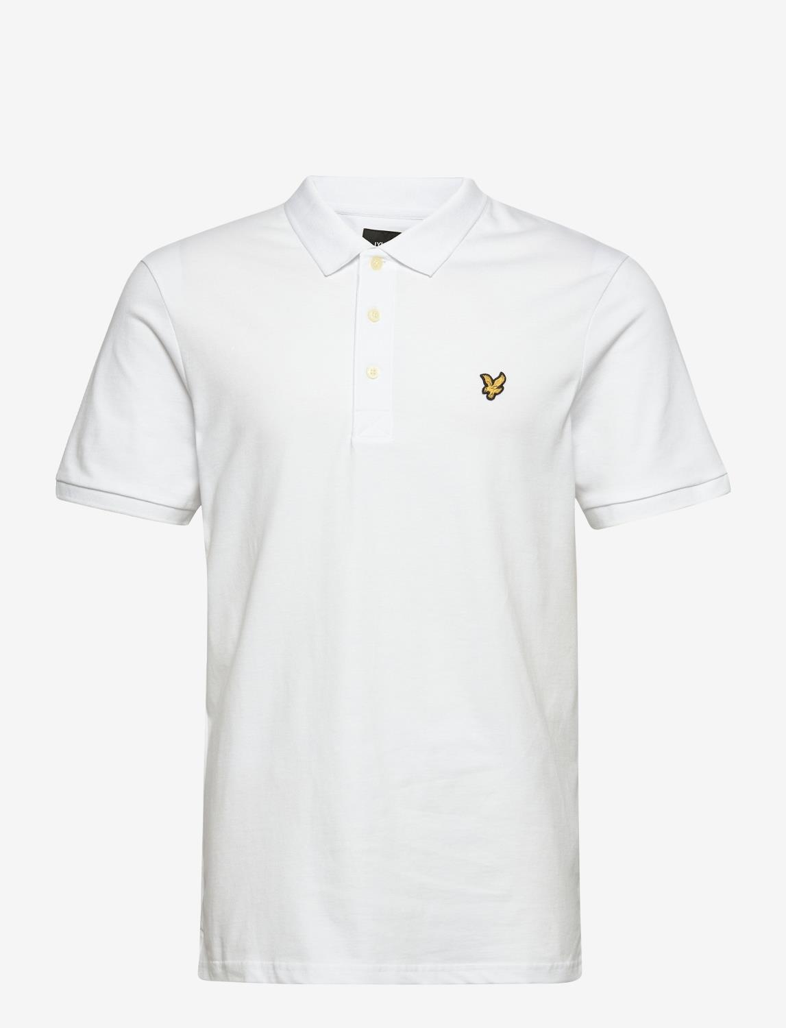 Polo shirt Plain White - Lyle & Scott