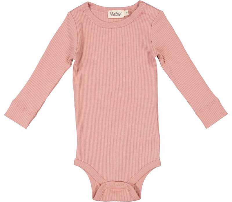 Body Rib LS - MarMar Copenhagen - Coral