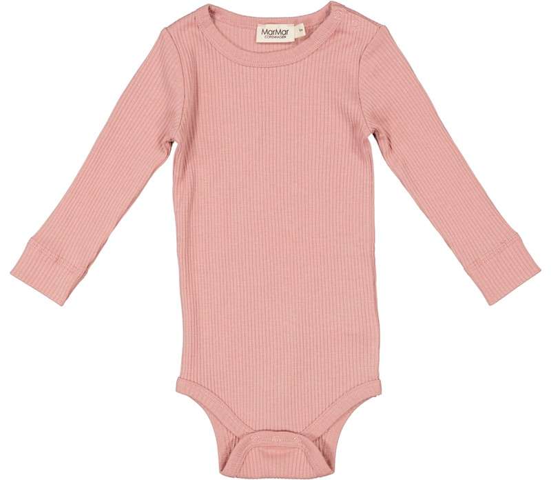 Body Rib LS - MarMar Copenhagen - Coral