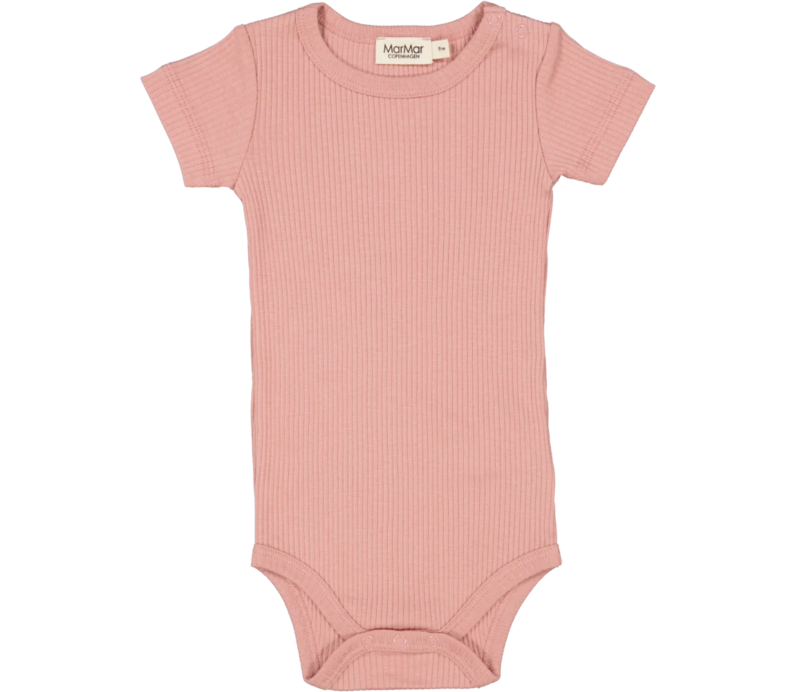 Body Rib SS - MarMar Copenhagen - Coral