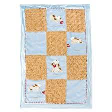 Babypledd - Bunnies - Blå 